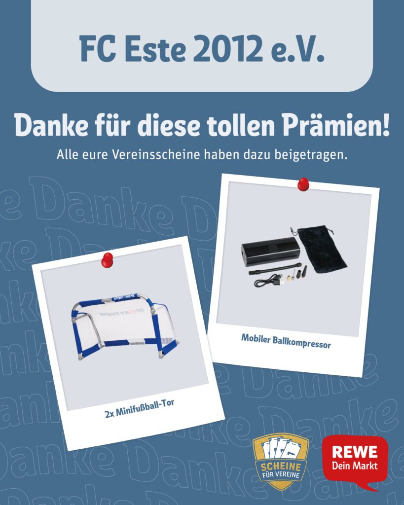Torjagd erfolgreich beendet: 2.172 Vereinsscheine für den FC Este!